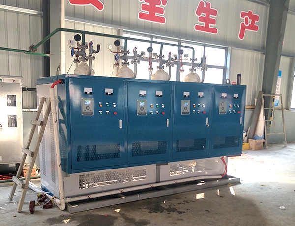 金星艾叶专注种植有限公司300KW电磁蒸汽锅炉运行中