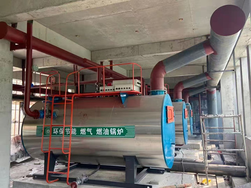 湖北十堰三台锅炉施工案例